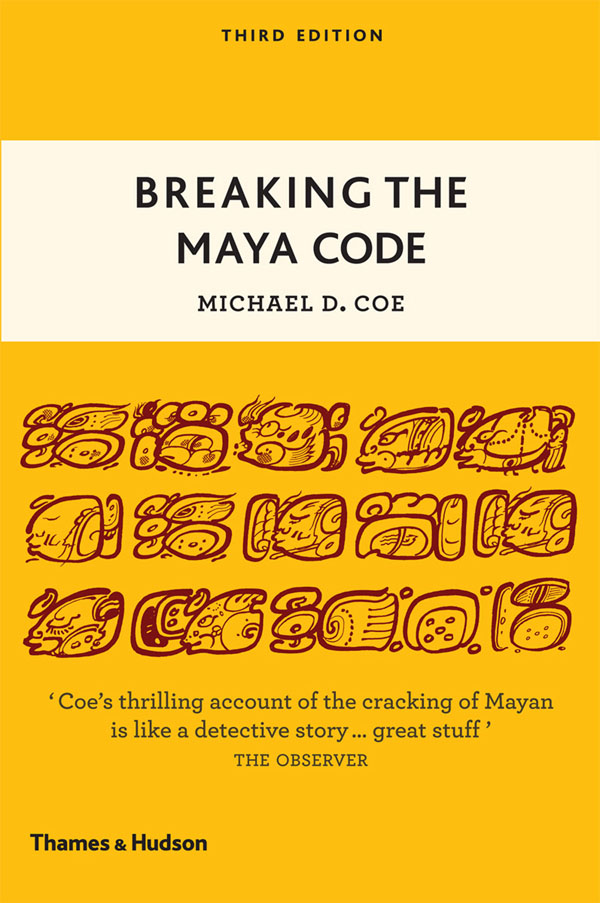 《Breaking the Maya Code》书籍封面